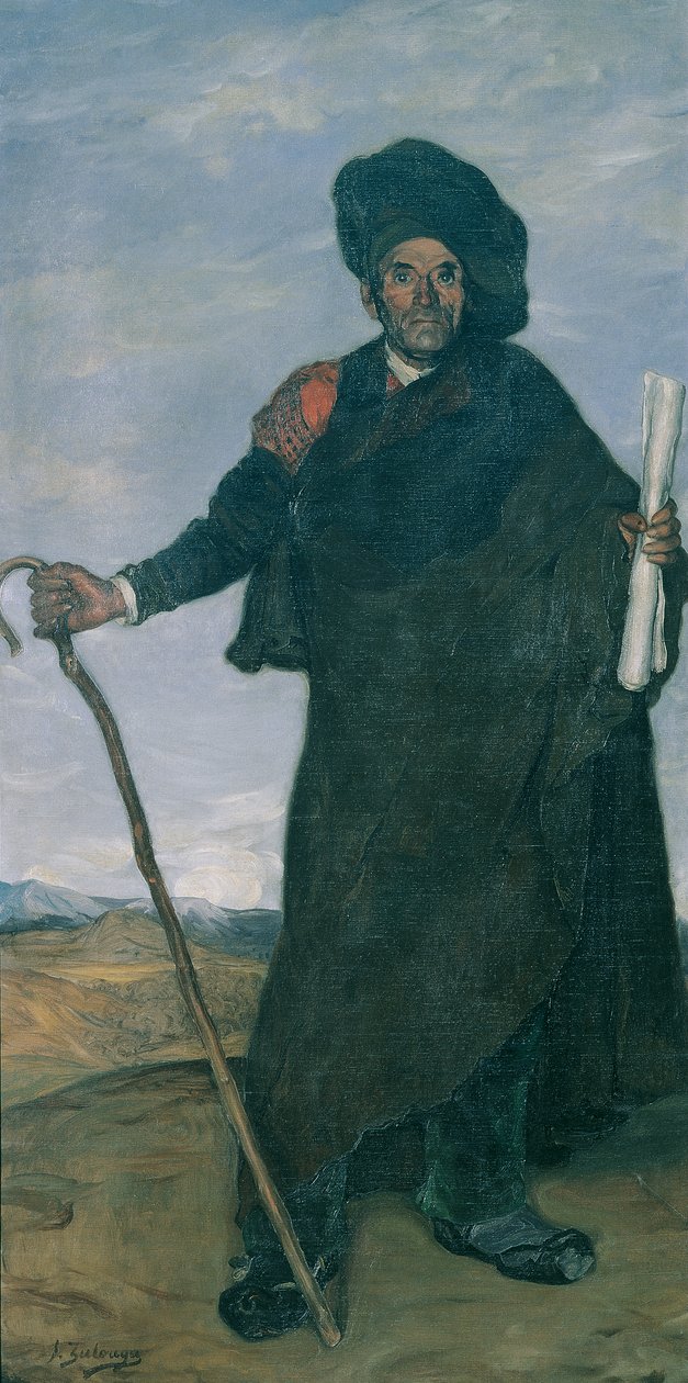 Den populære digter Don Miguel af Segovia af Ignacio Zuloaga