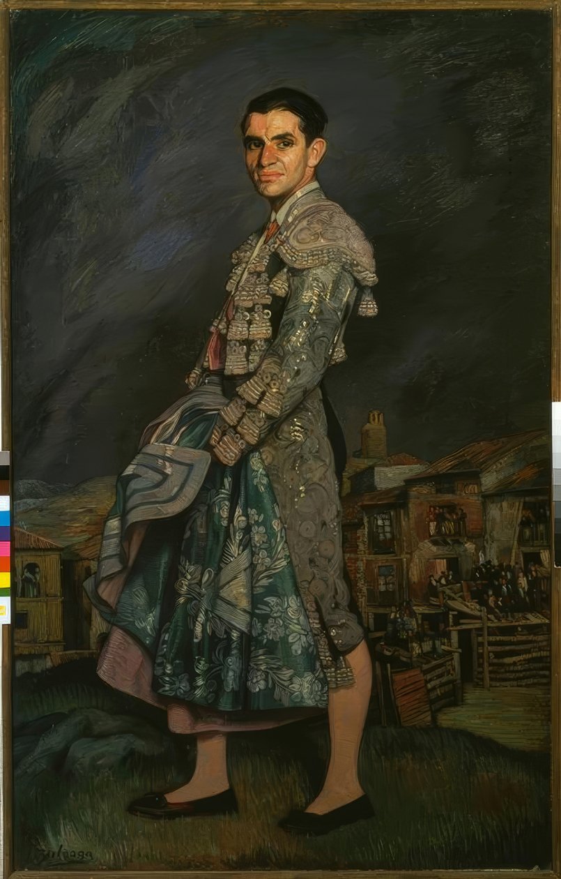 Portræt af Juan Belmonte af Ignacio Zuloaga y Zabaleta