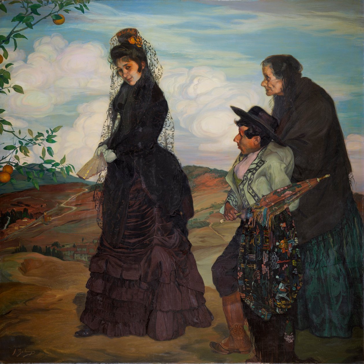 Sigøjneren (La gitana) af Ignacio Zuloaga y Zabaleta