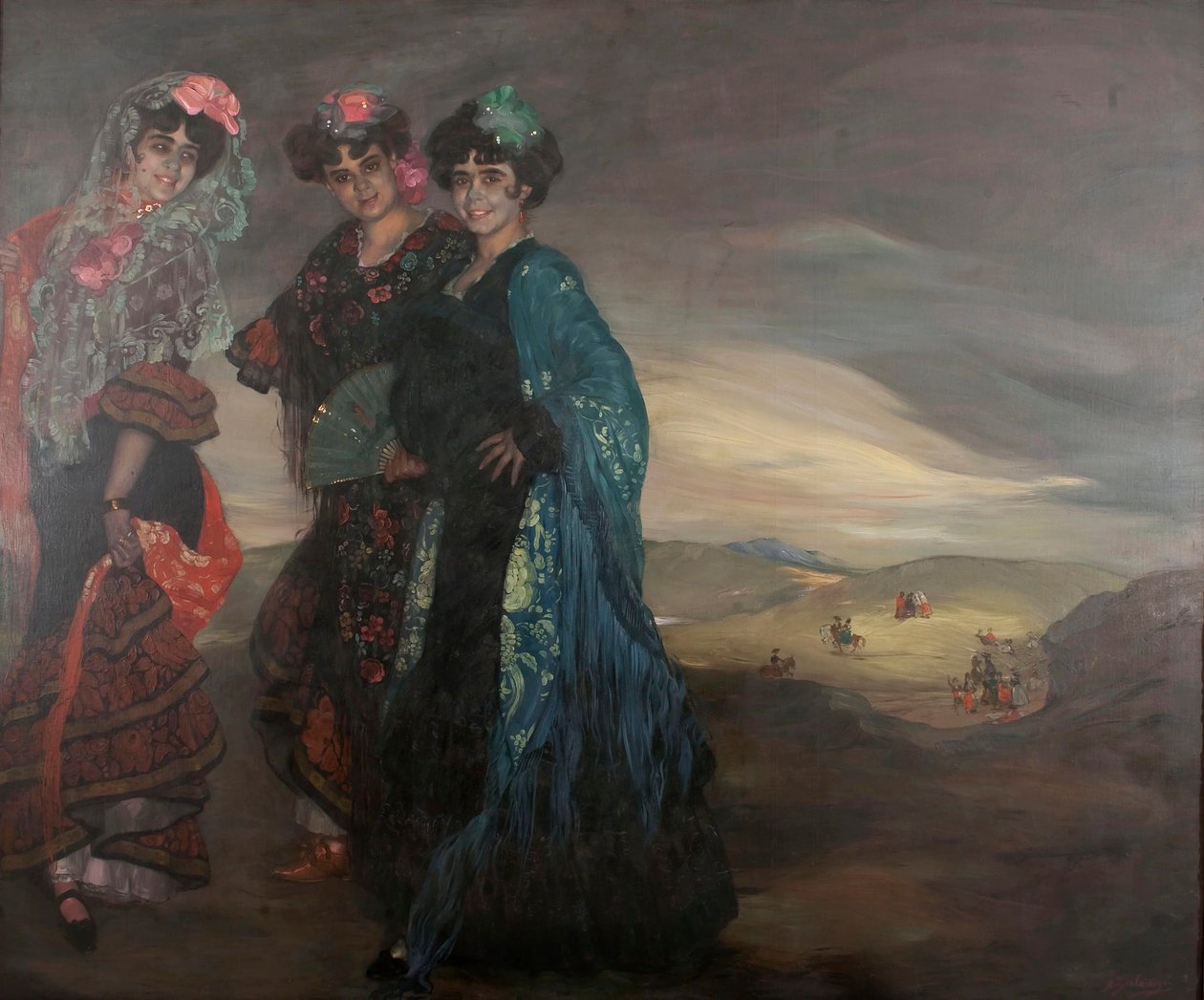 Mine fætre, 1903. af Ignacio Zuloaga y Zabaleto