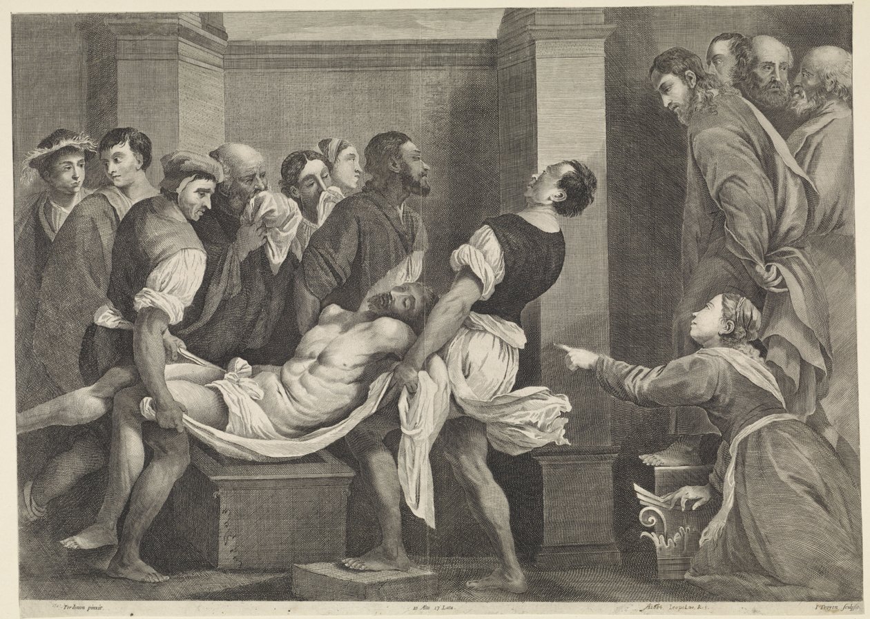 Rejser Lazarus af Il Pordenone