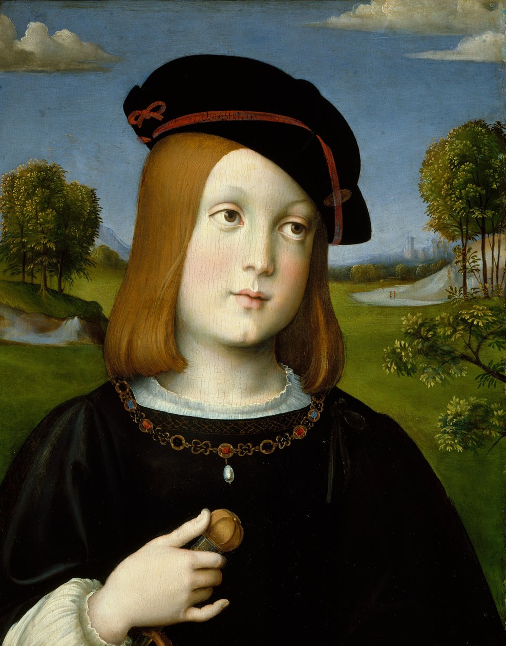 Federigo Gonzaga, 1510 (tempera på træ) af Il Francia