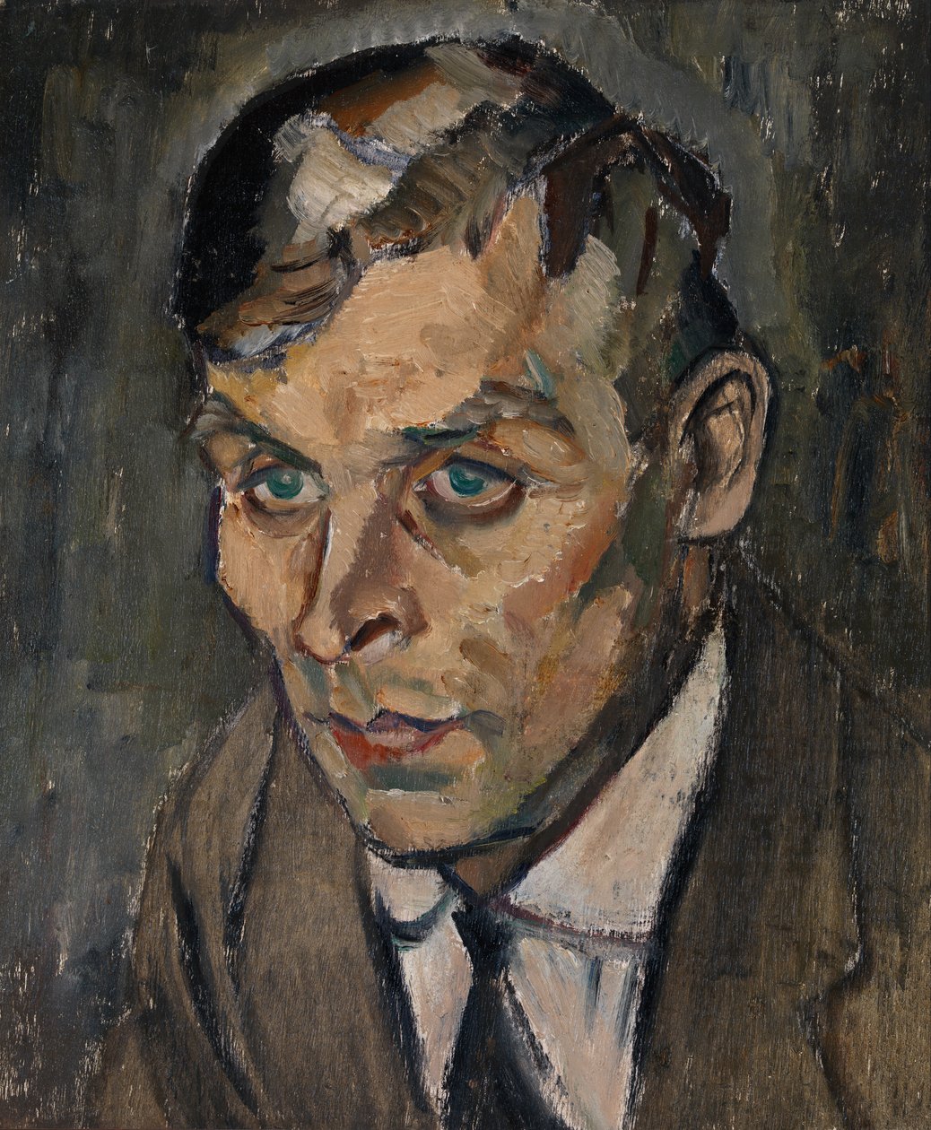 Portræt af kunstneren Väinö Kamppuri af Ilmari Aalto