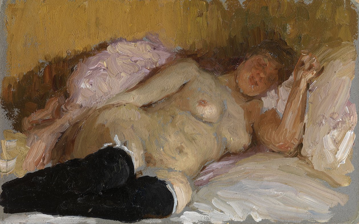 Natalia Nordman Sovende, 1900-tallet af Ilya Efimovich Repin