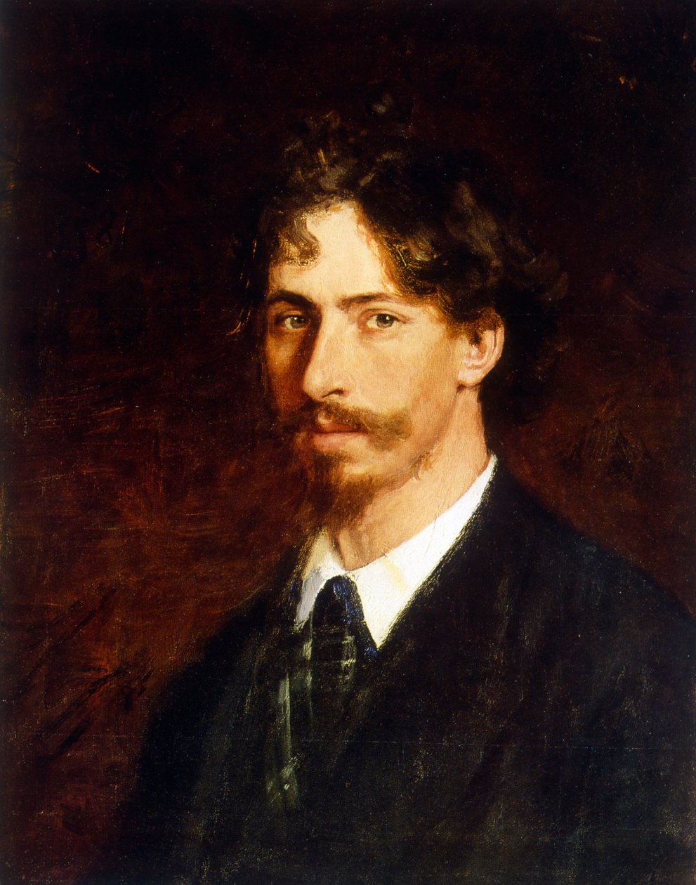 Portræt af Ilya Repin af Ilya Efimovich Repin