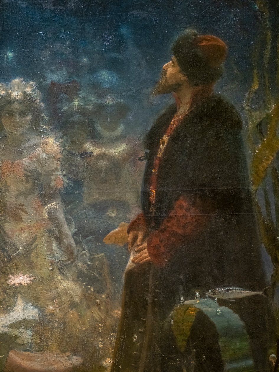 SADKO I UNDERVANDSRIGET (detaljer) af Ilya Efimovich Repin