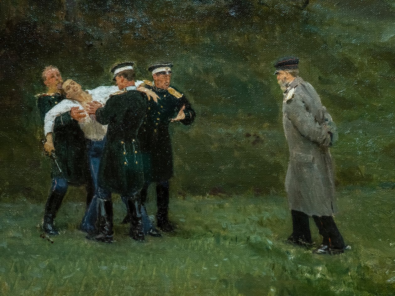 DUELLEN (detaljer) af Ilya Efimovich Repin