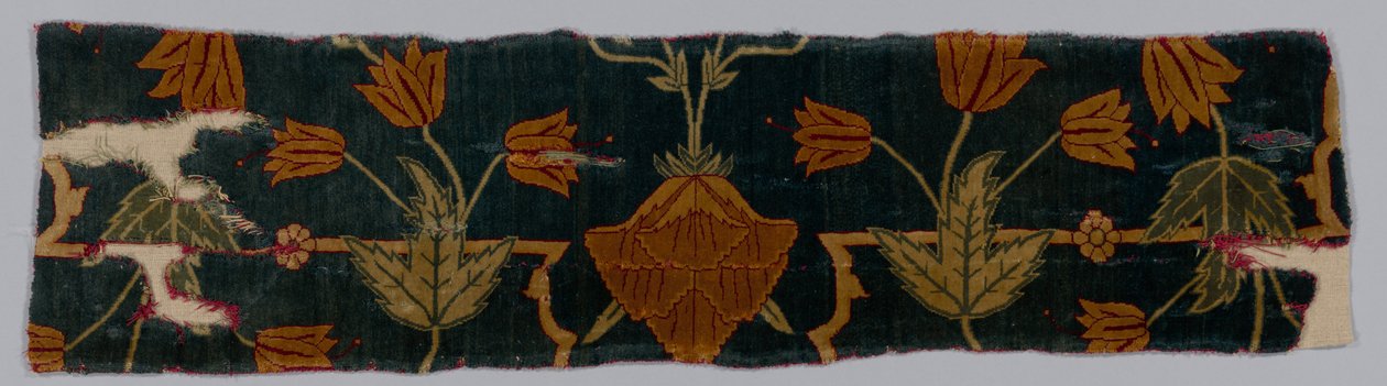 Fragmenter af et tæppe, 1600-1650. af Imperial Manufactory