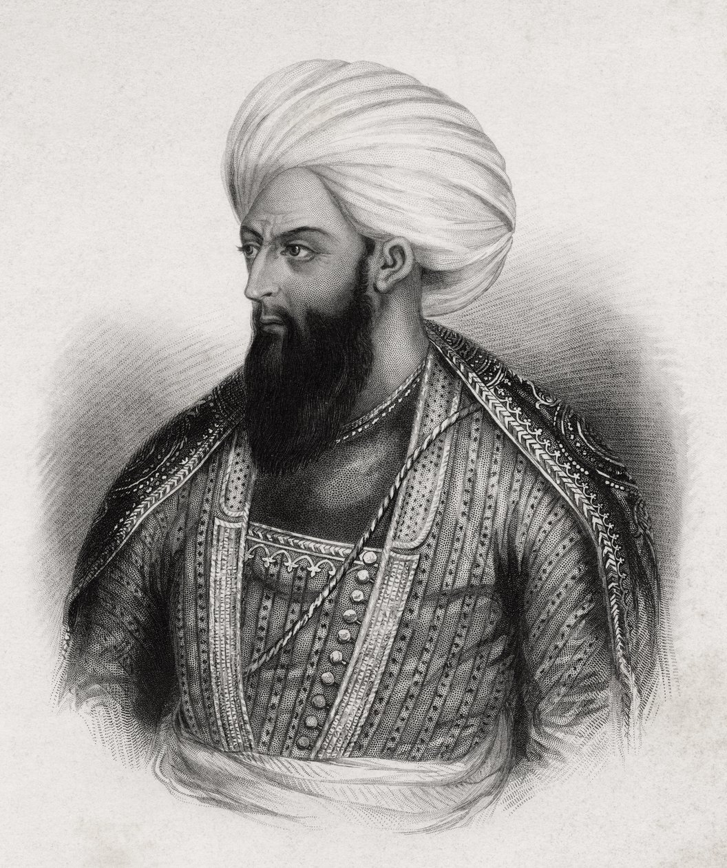 Dost Mohammad Khan Mohammadzai af Indian School