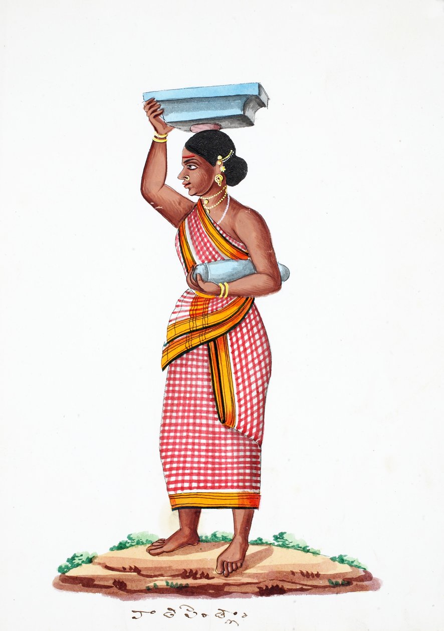 Bæresten (wc på papir) af Indian School