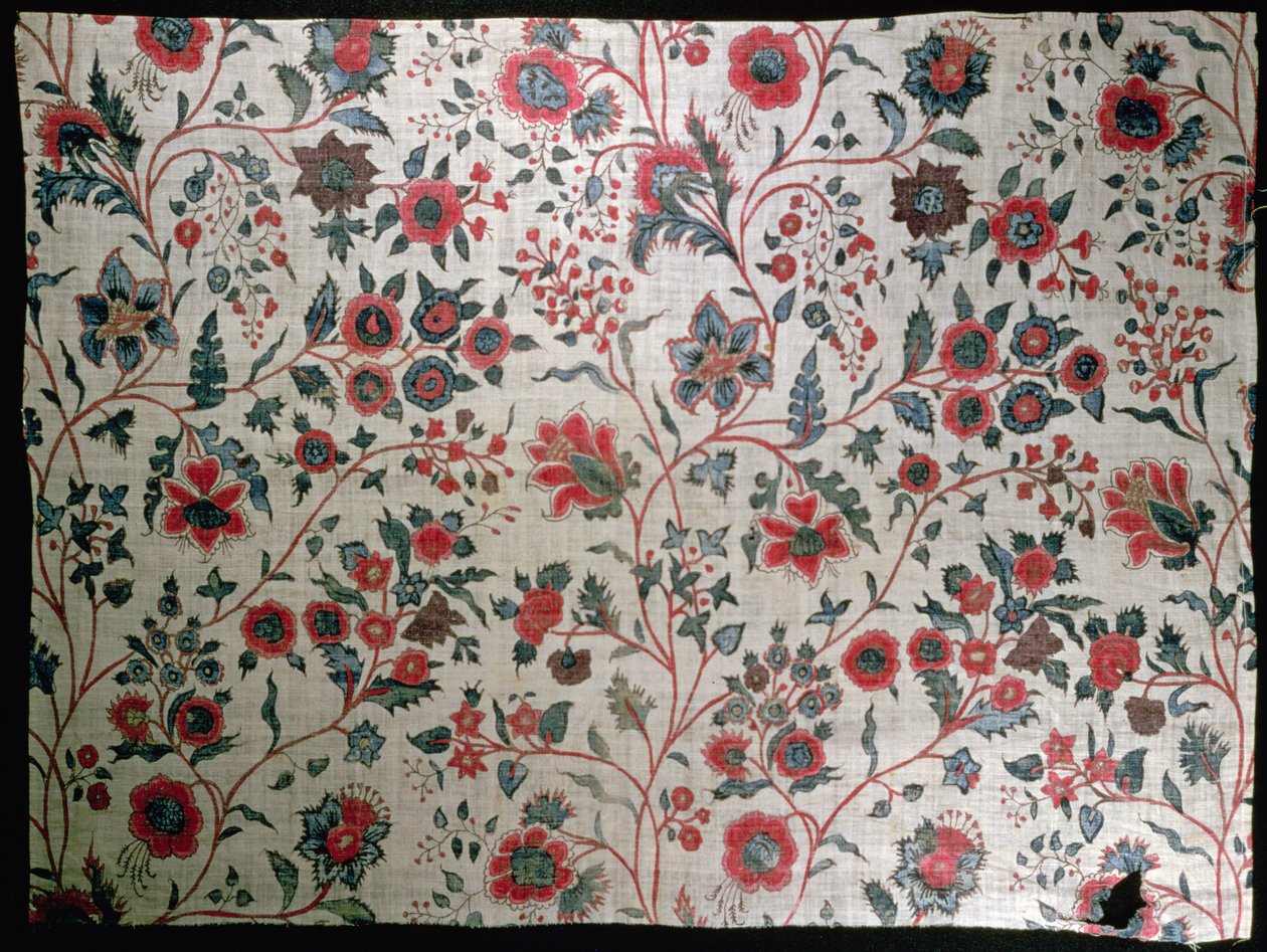Decorative textile, 1725-50dani af Indian School