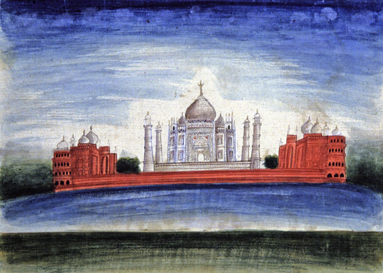 Taj Mahal af Indian School