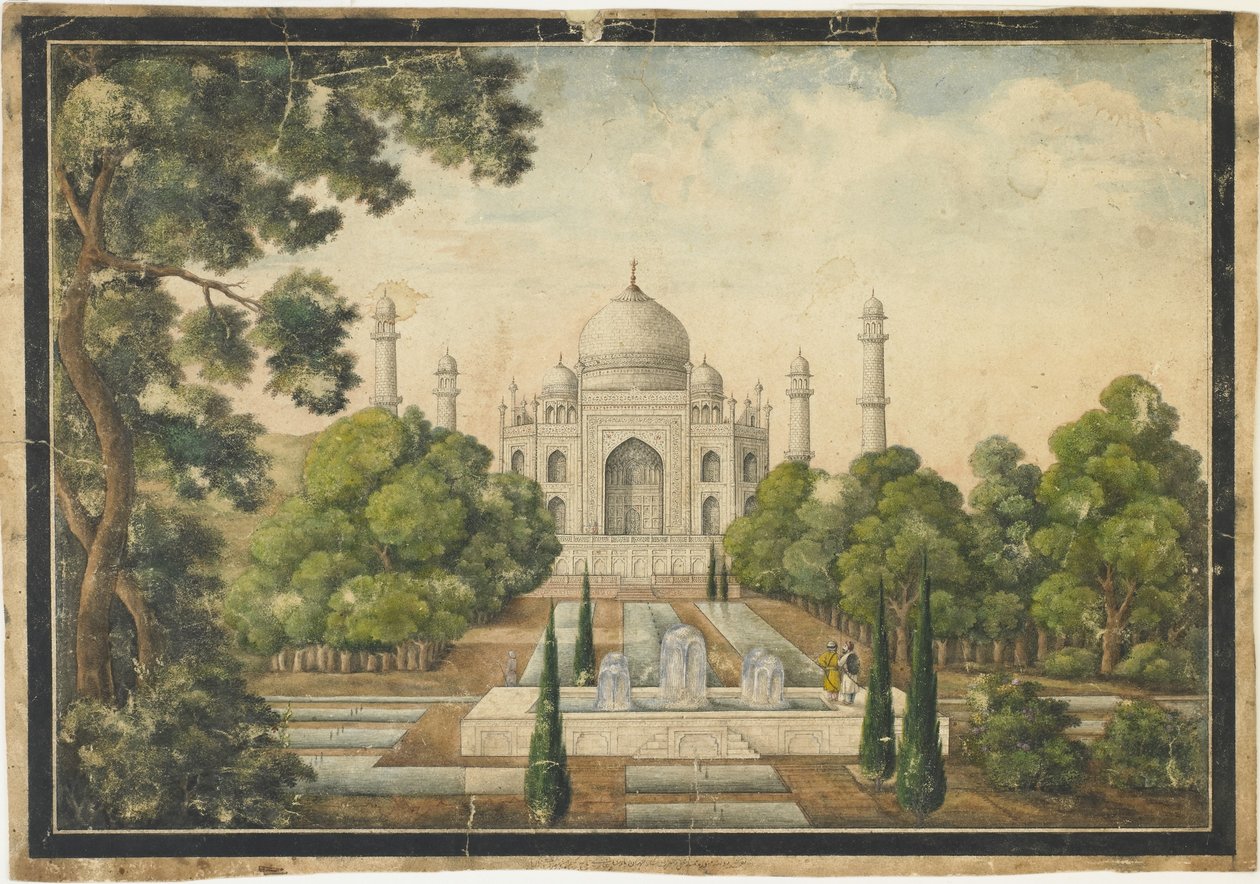 Taj Mahal af Indian School