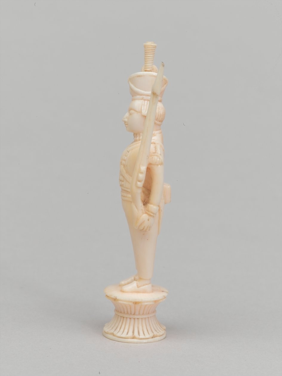 Hvid bonde, skakbrik, Indien, 1820 ca af Indian School