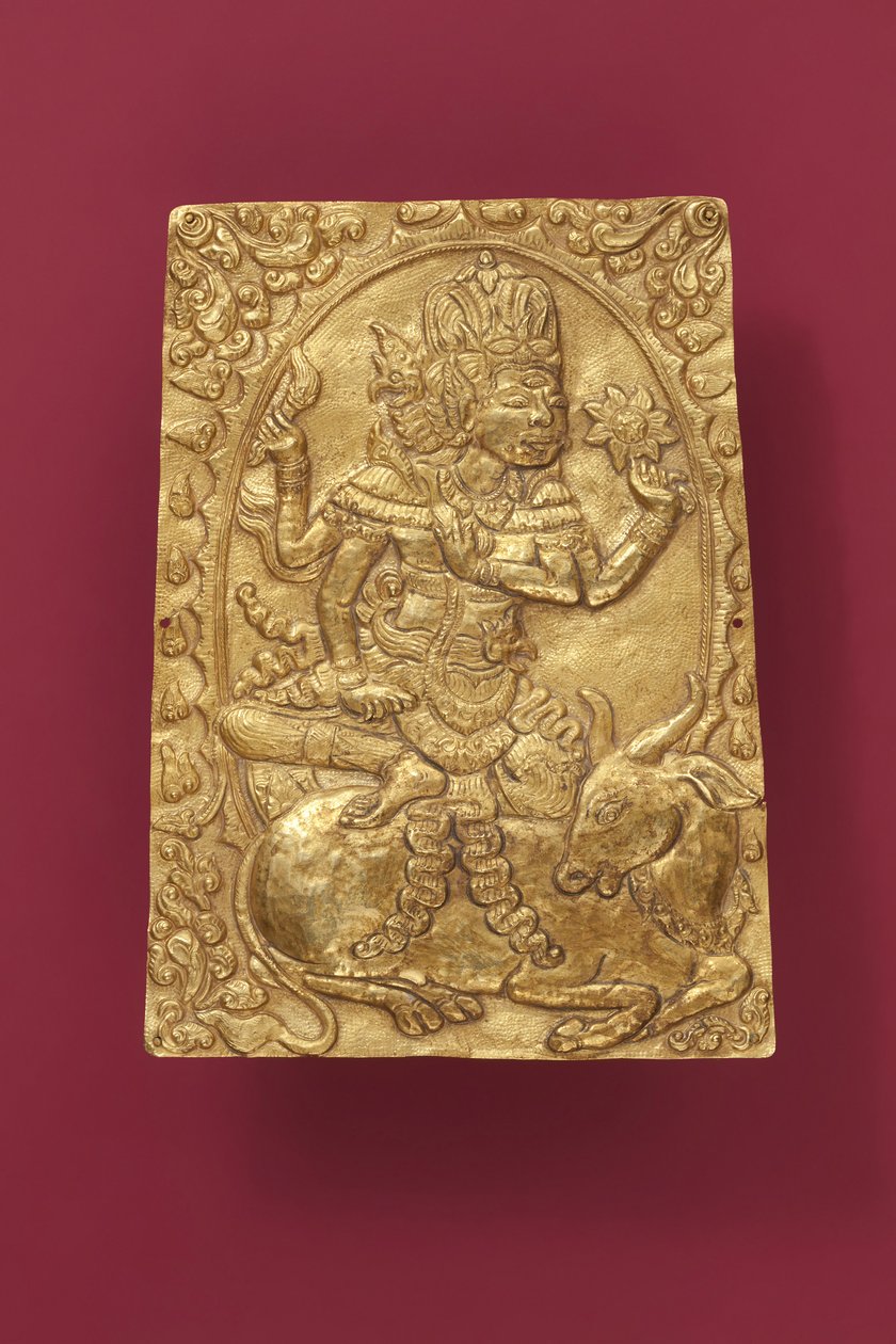 Plaque (guld) af Indonesian School