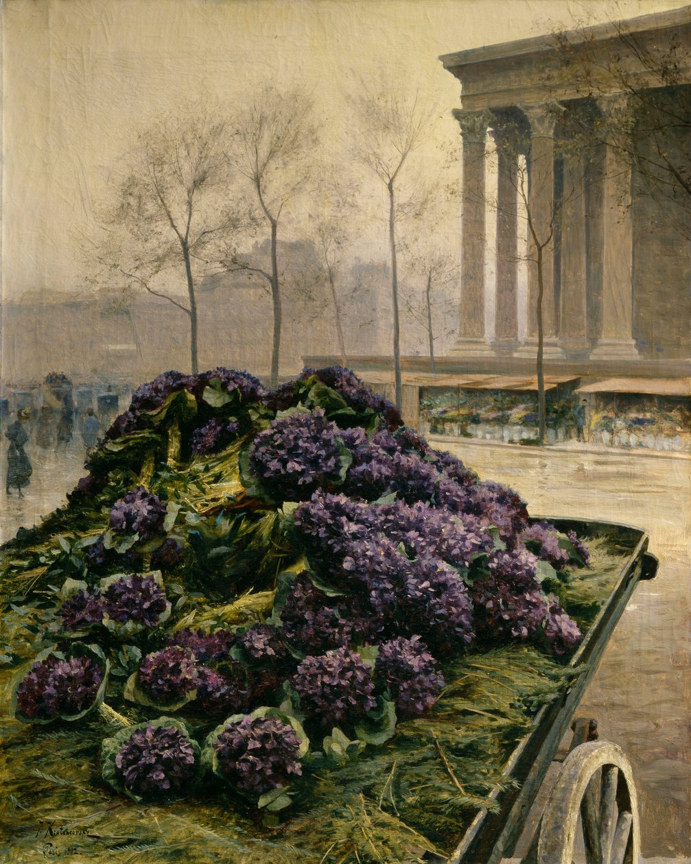 Violer fra Nice, 1902. af Iosiph Evstafievich Krachkovsky