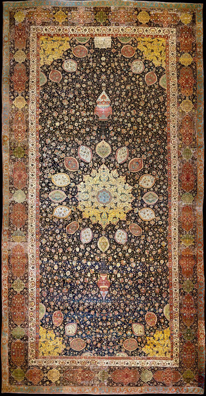 Ardabil-tæppet, ca. 1540 af Iranian Master