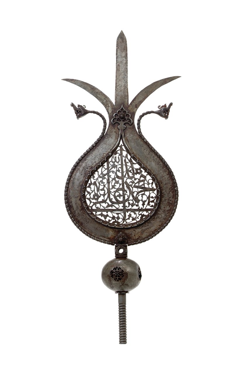 Safavid processionsstandard af Iranian School