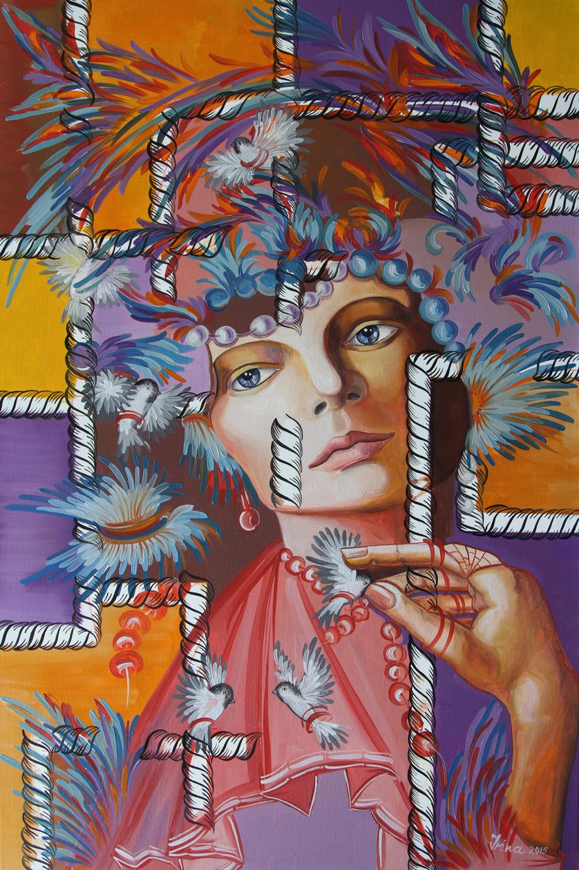 Fjerhat, 2015 af Irina Corduban