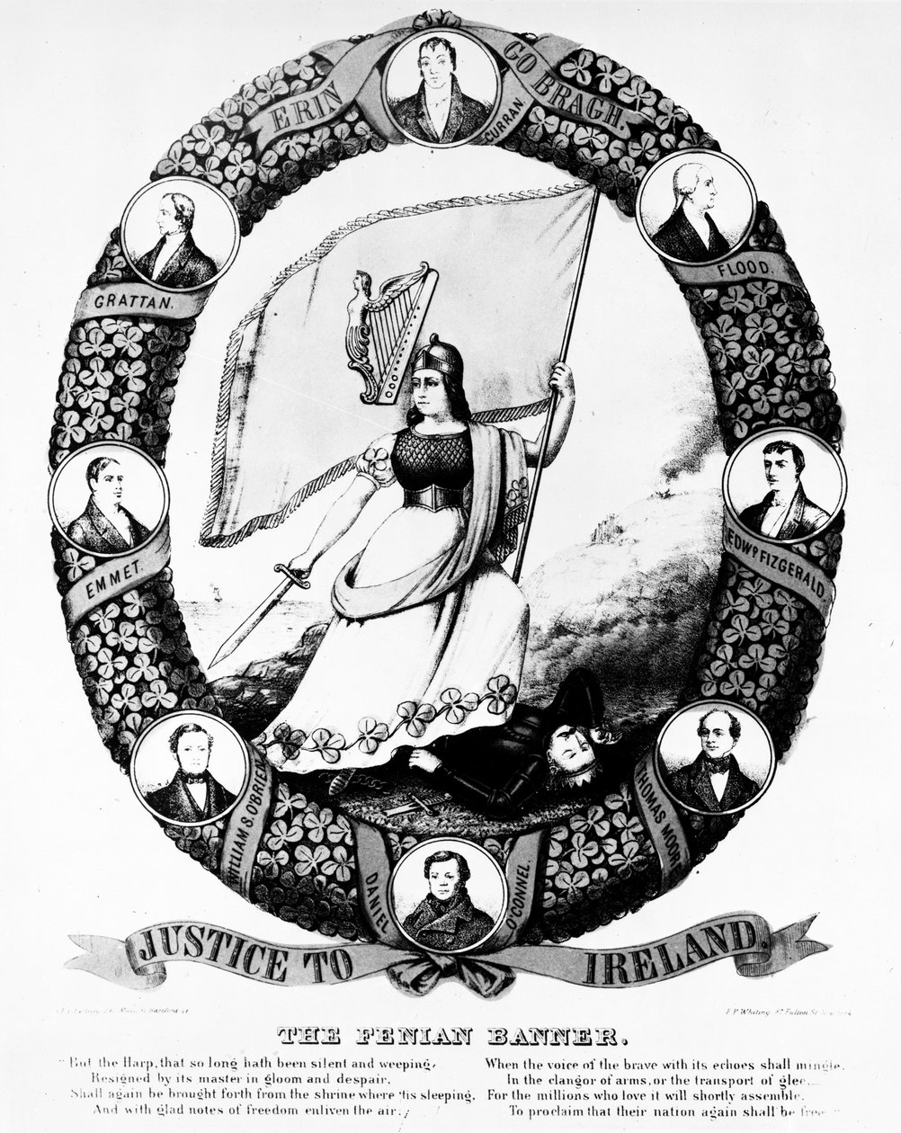 Feninan-banneret, af Irish School