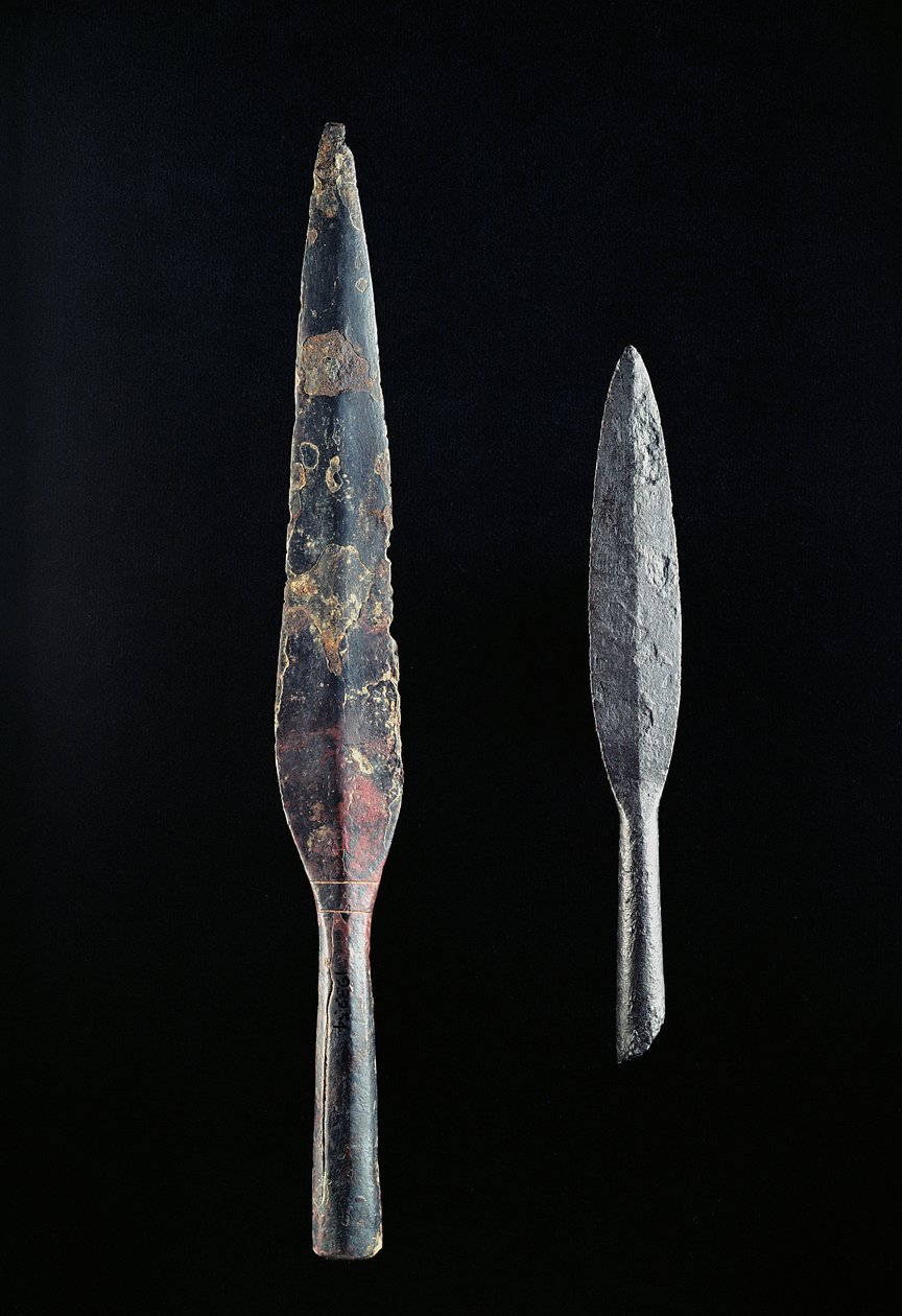 To spydspidser (jern) af Iron Age