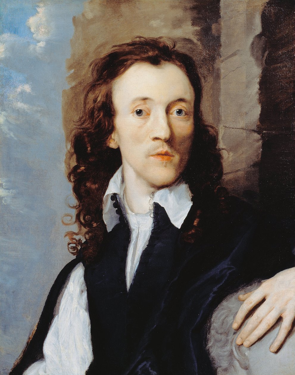 Portræt af en mand af Isaac Fuller