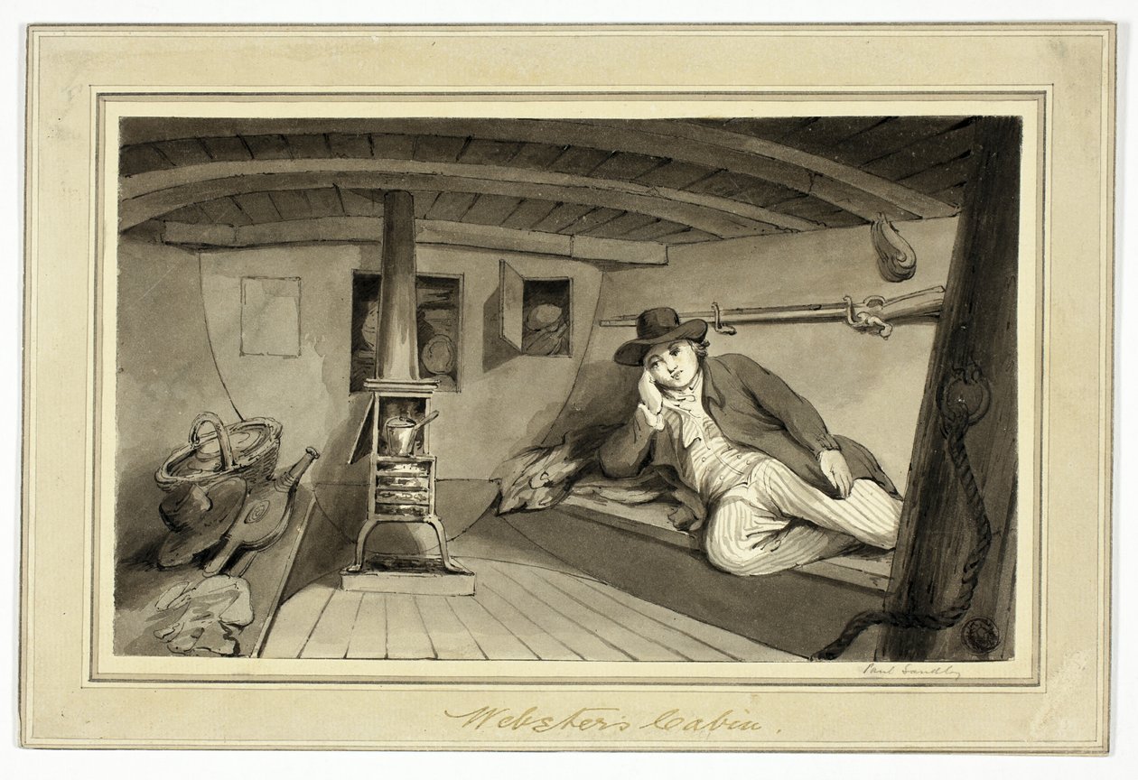 Websters hytte af Isaac Cruikshank