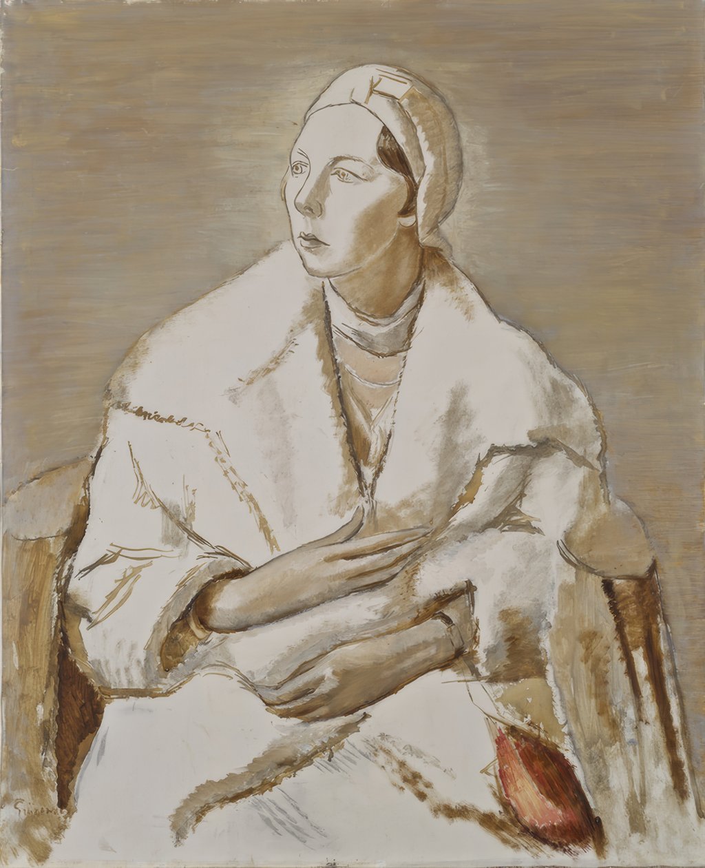 Sigrid Hjertén, Portræt af Isaac Grünewald