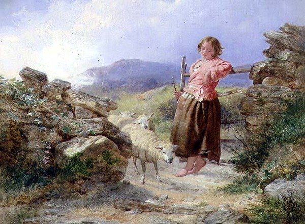 Den lille Hyrdinde af Isaac Henzell