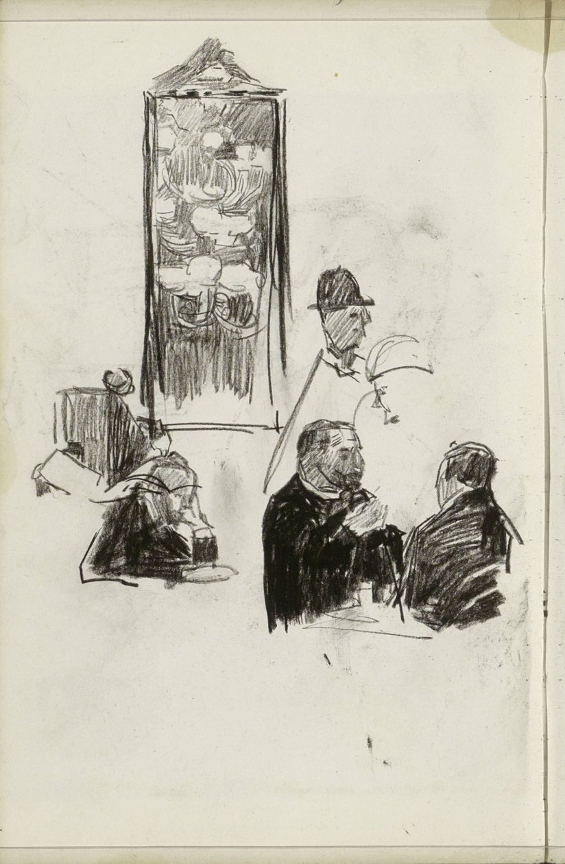 Mænd i en virksomhed af Isaac Israels