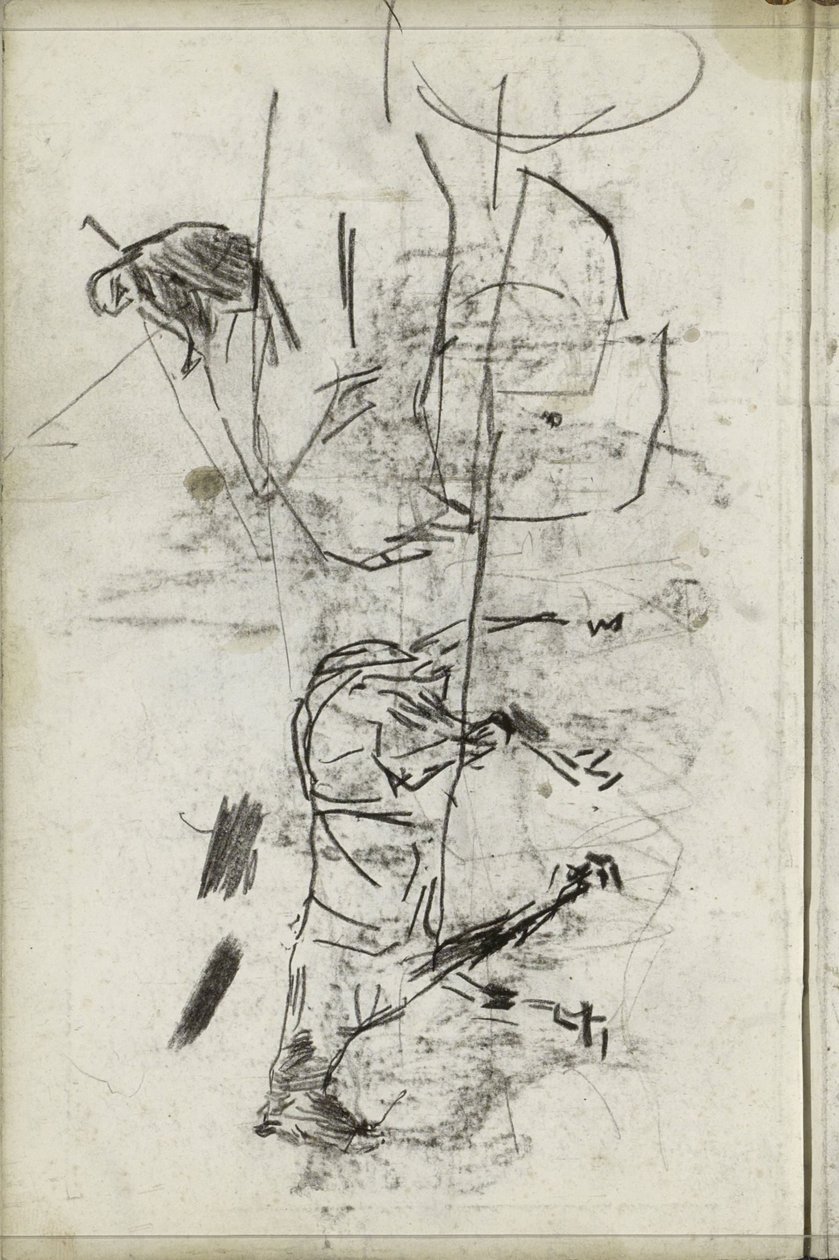 Hest og vogn af Isaac Israels