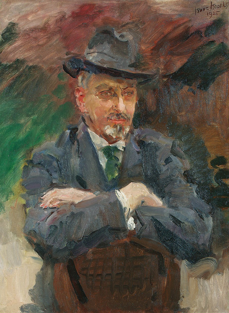 Portræt af J. Wolterbeek Muller af Isaac Israels