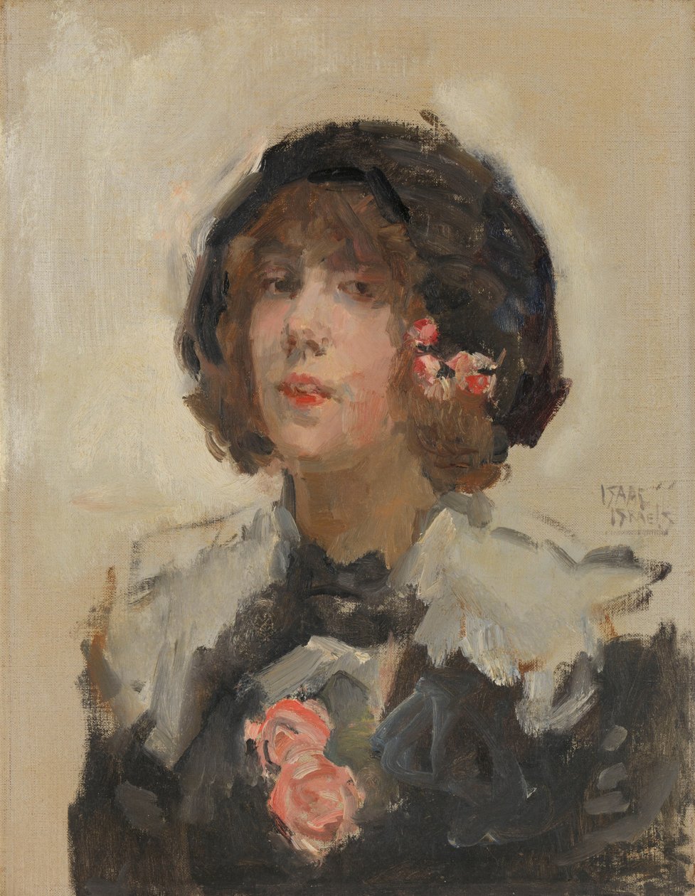 Portræt af en kvinde af Isaac Israels
