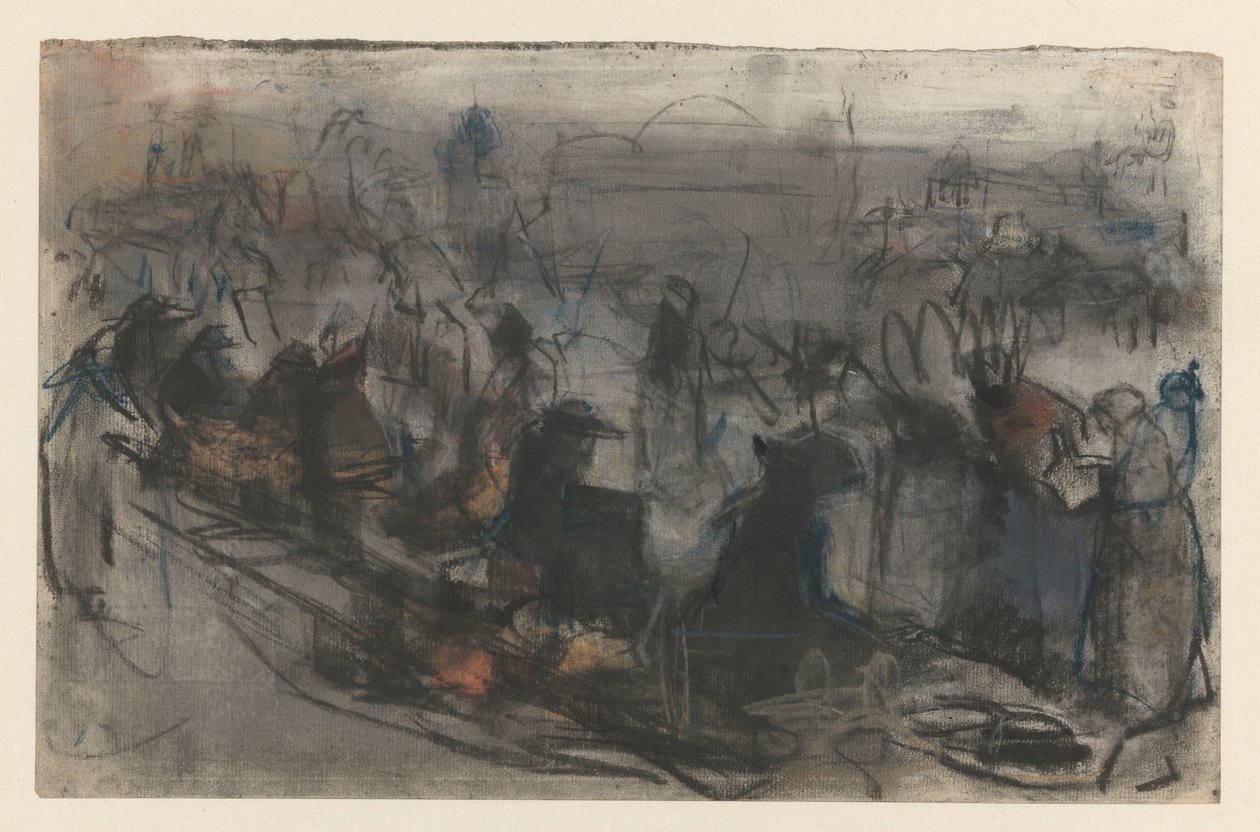 Række af siddende af Isaac Israels