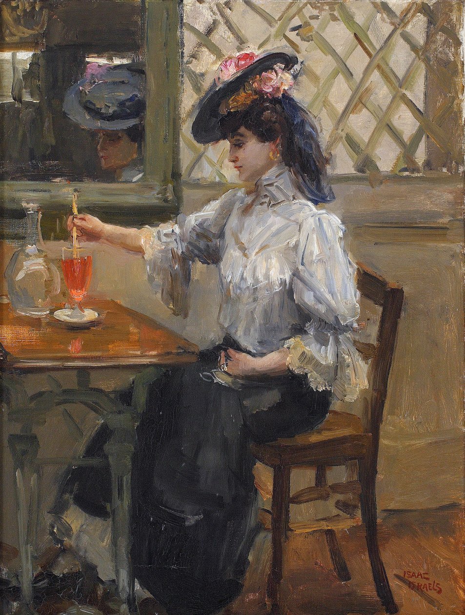 På caféen af Isaac Israels