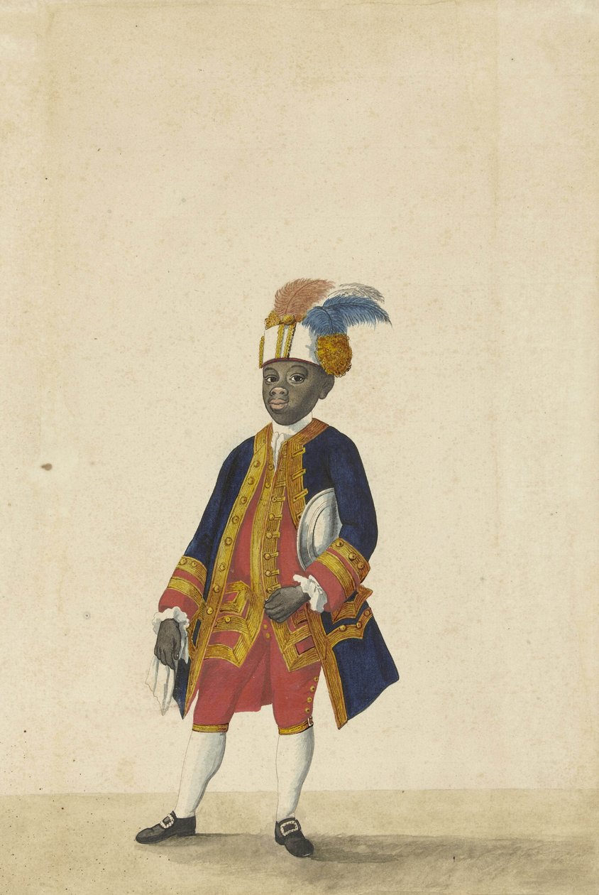 Tjener i livery (Cupido) af Isaac Lodewijk La Fargue
