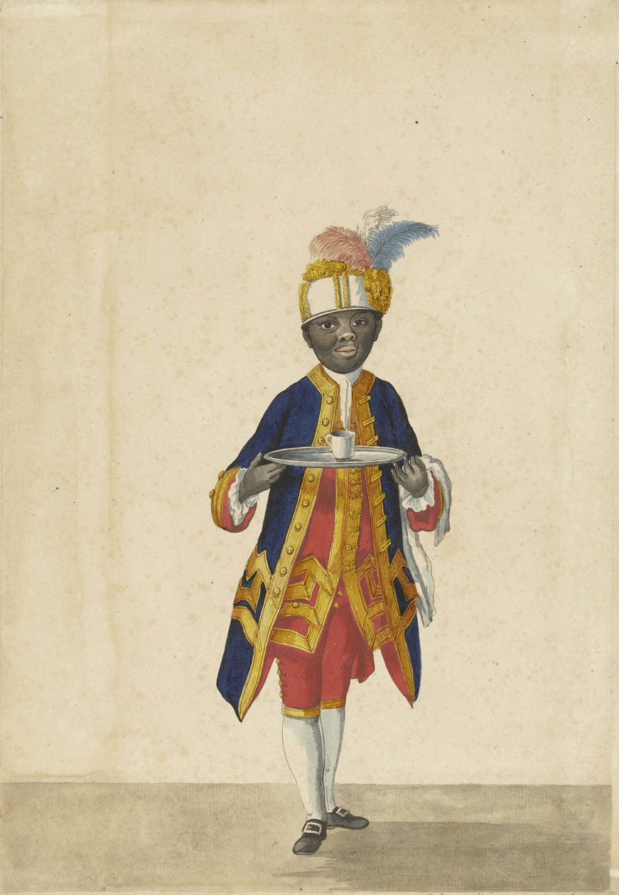 Tjener i livery af Isaac Lodewijk La Fargue