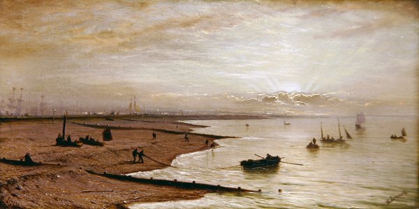 Portsmouth (olie på lærred) af Isaac Walter Jenner