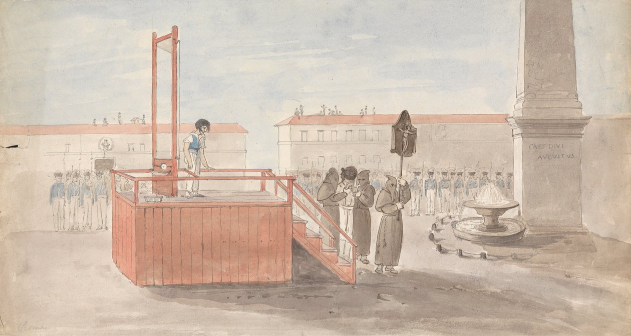 En henrettelse, Rom af Isaac Weld