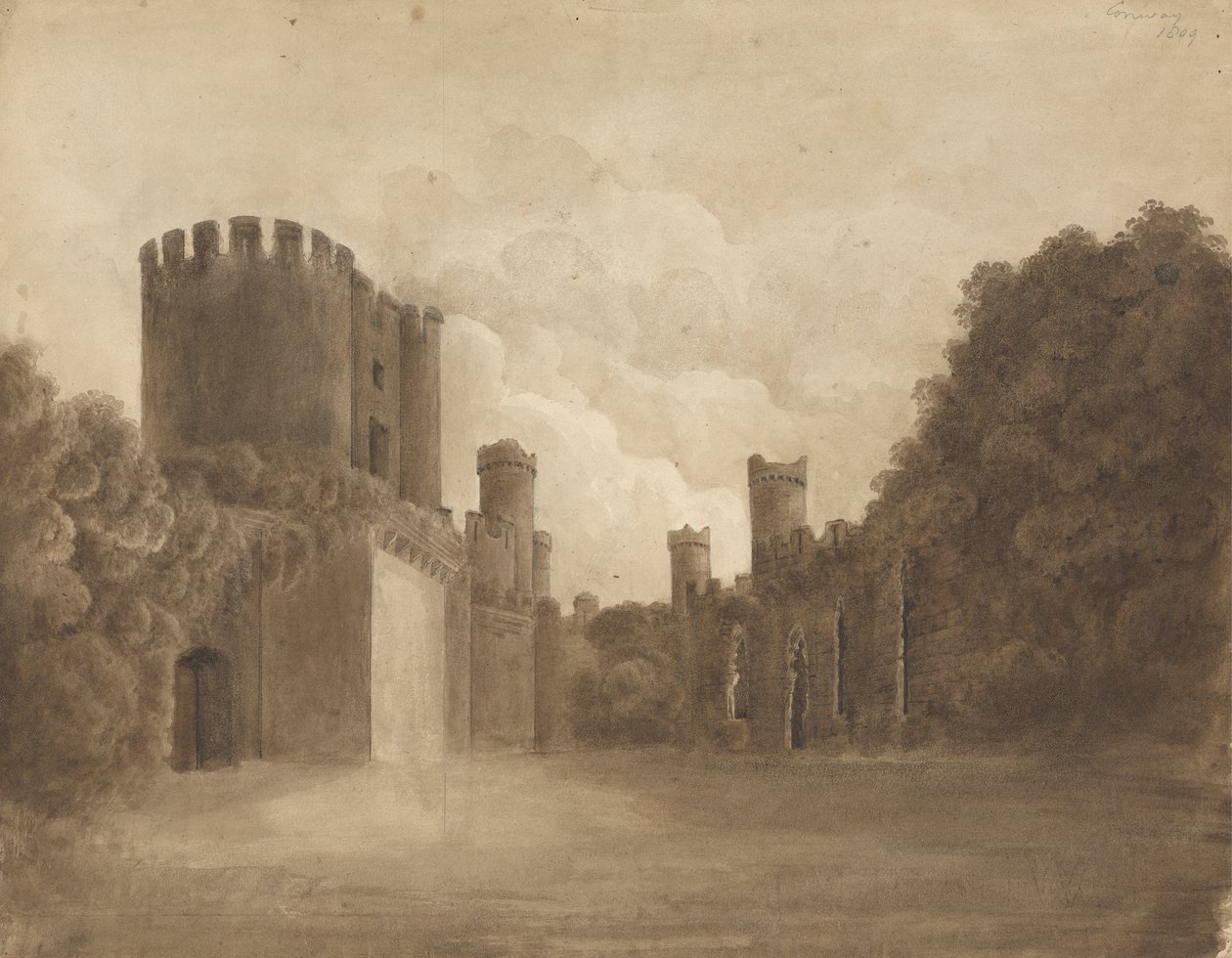 Conway (Castle, North Wales) af Isaac Weld