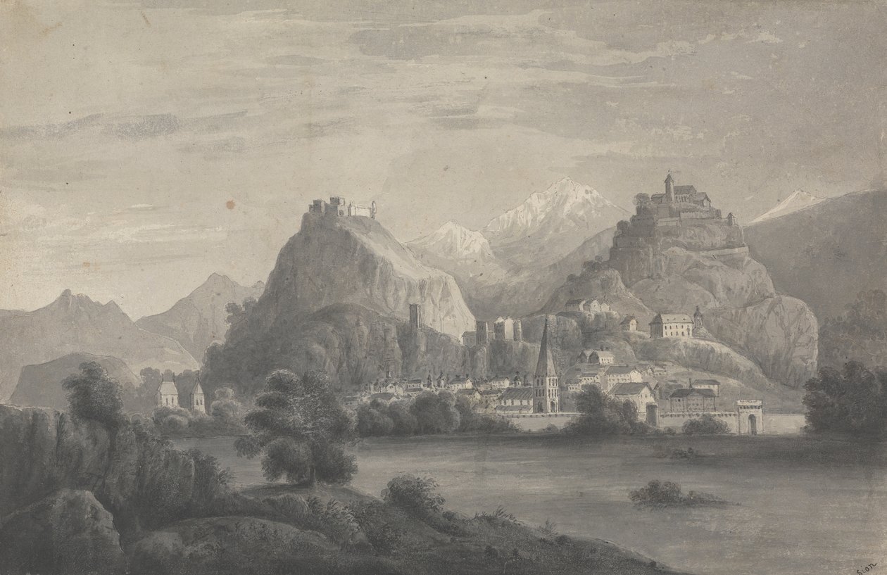 Sion (Schweiz) af Isaac Weld