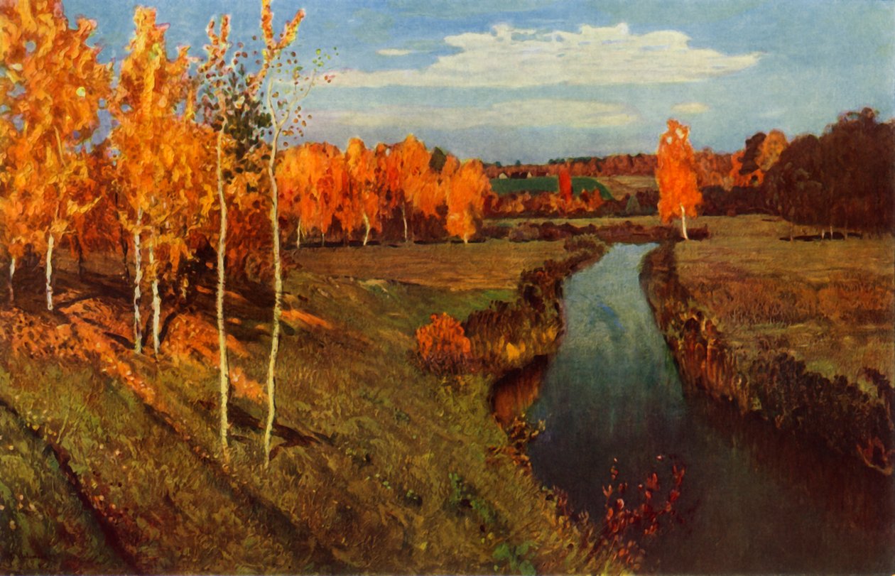 Gyldent efterår, 1895, 1965. af Isaak Ilyich Levitan