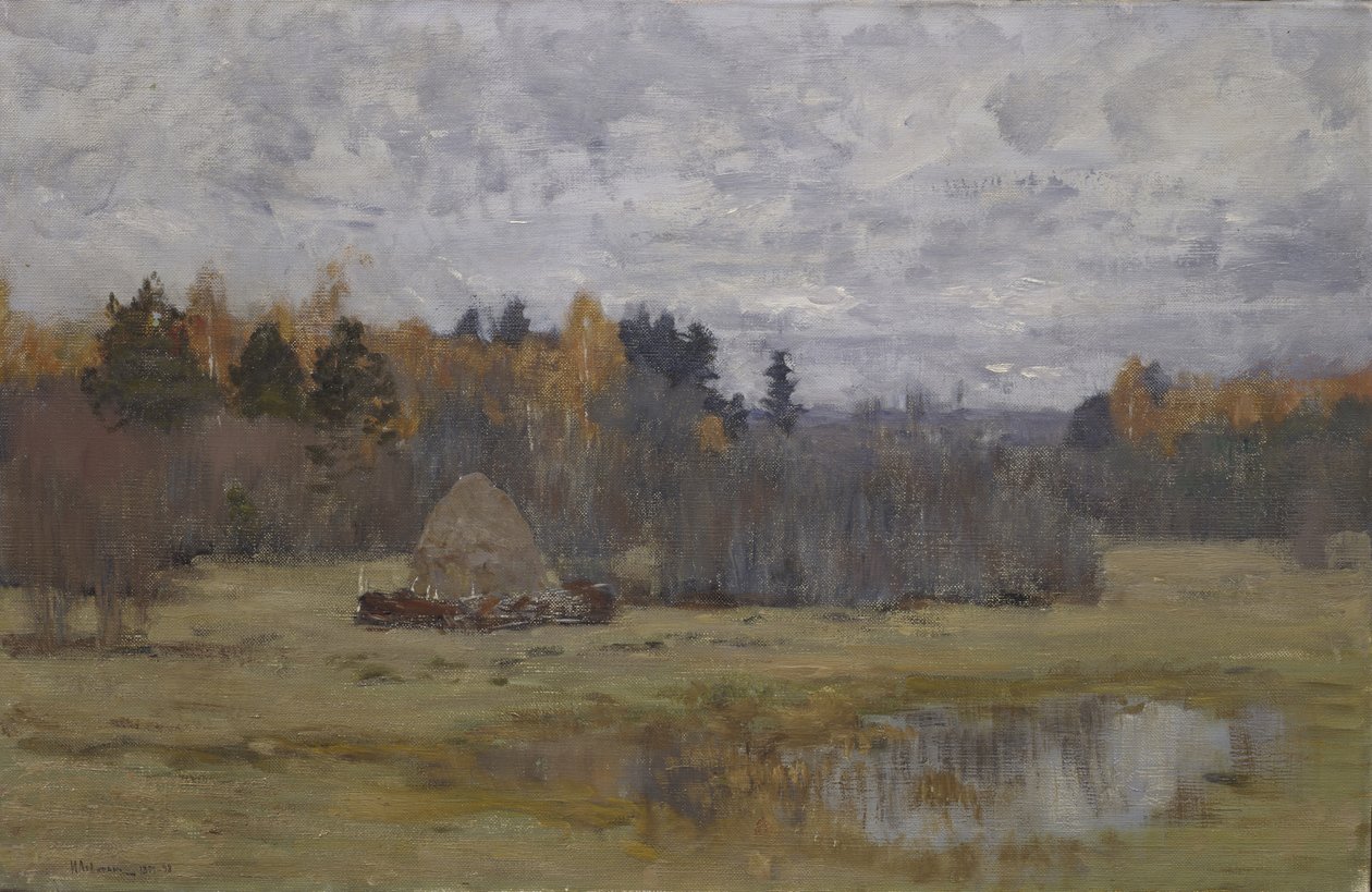 Sen efterår, 1894 af Isaak Ilyich Levitan
