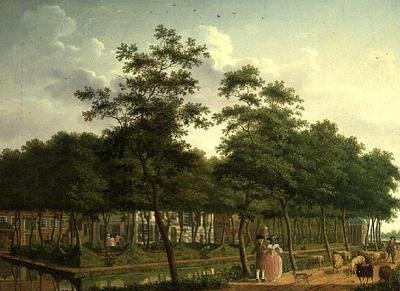 Elegant Promenade af Isaac Ouwater