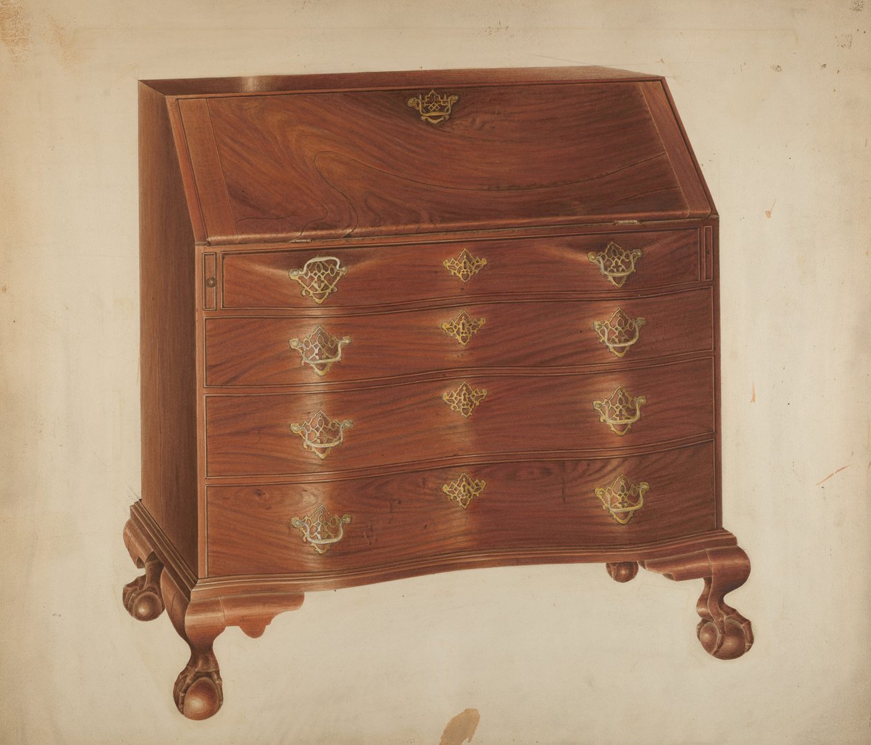 Skrivebord af Isadore Goldberg