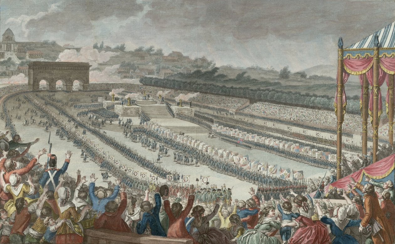 Forbundsdagen af Isidore Stanislas Helman