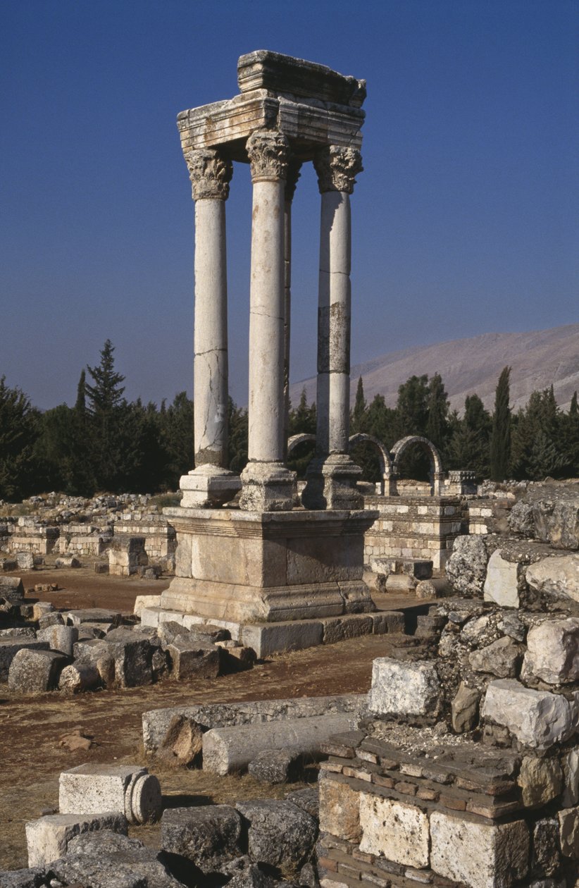 Tetrapylon, Umayyad-periode (661-750) af Islamic School