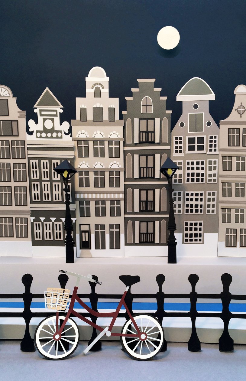 The City Sleeps, 2016 (papir) af Isobel Barber