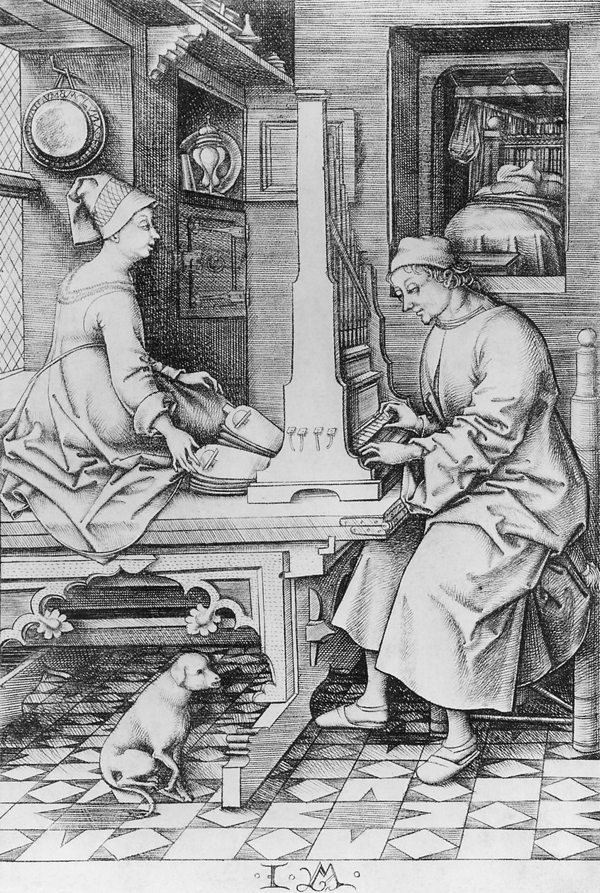 Positivt organ af Israhel van Meckenem the younger