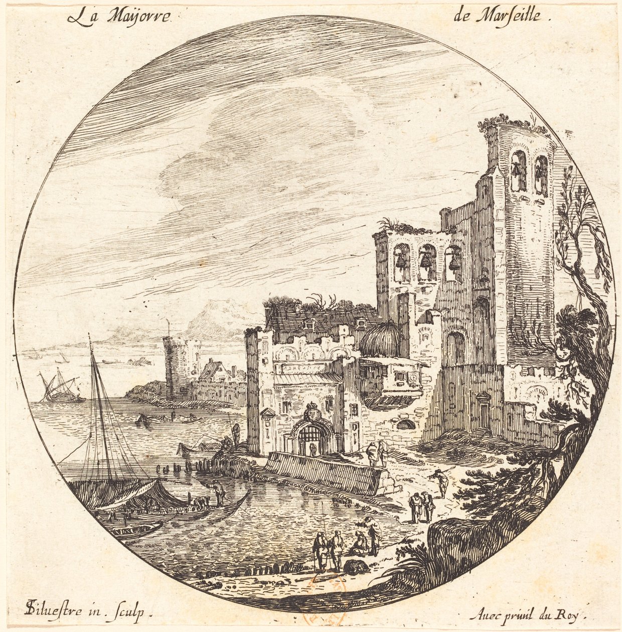 Maijorre de Marseille af Israël Silvestre